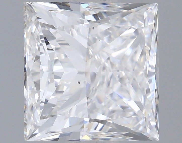 1.58CT Princess Cut Lab Grown Diamond E | SI1 | IGI Certified