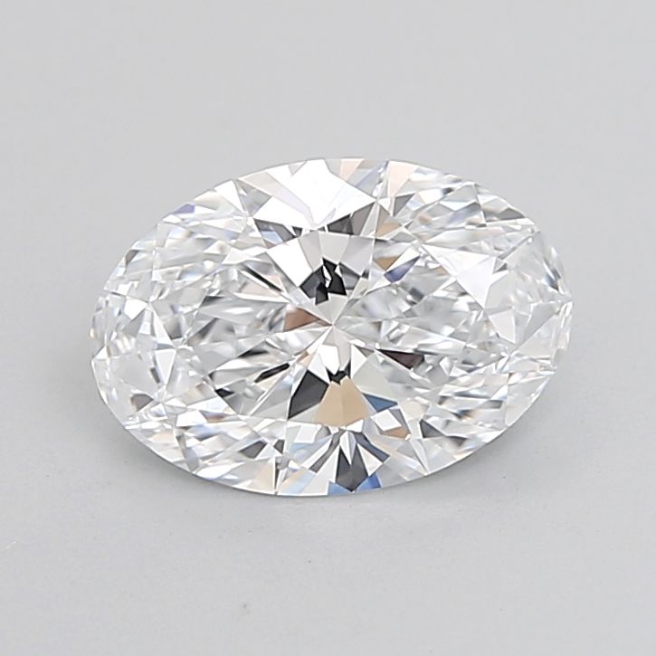 2.77CT Oval Cut Lab Grown Diamond D | VVS1 | IGI Certified
