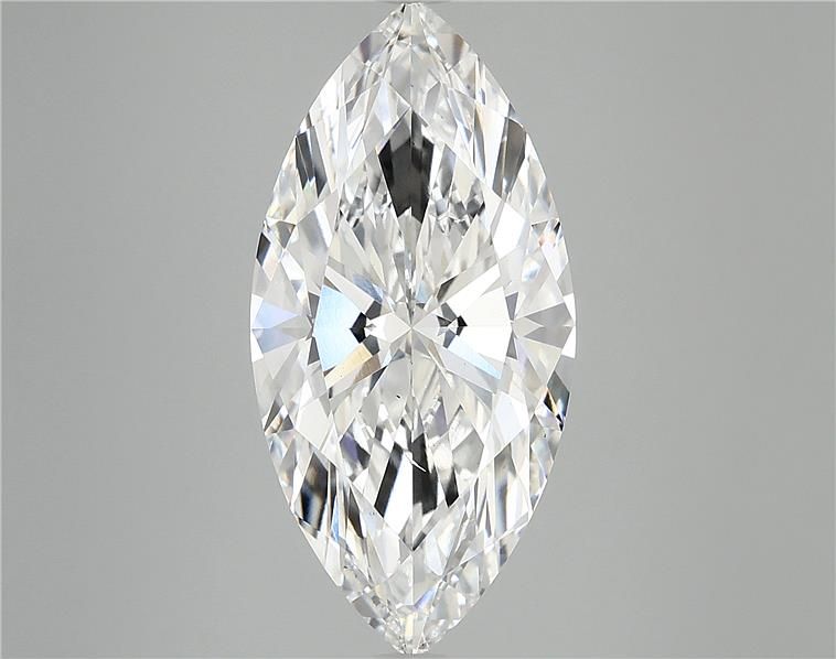 5.67CT Marquise Cut Lab Grown Diamond E | VS2 | IGI Certified
