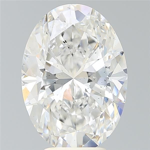 5.5CT Oval Cut Lab Grown Diamond F | SI1 | IGI Certified