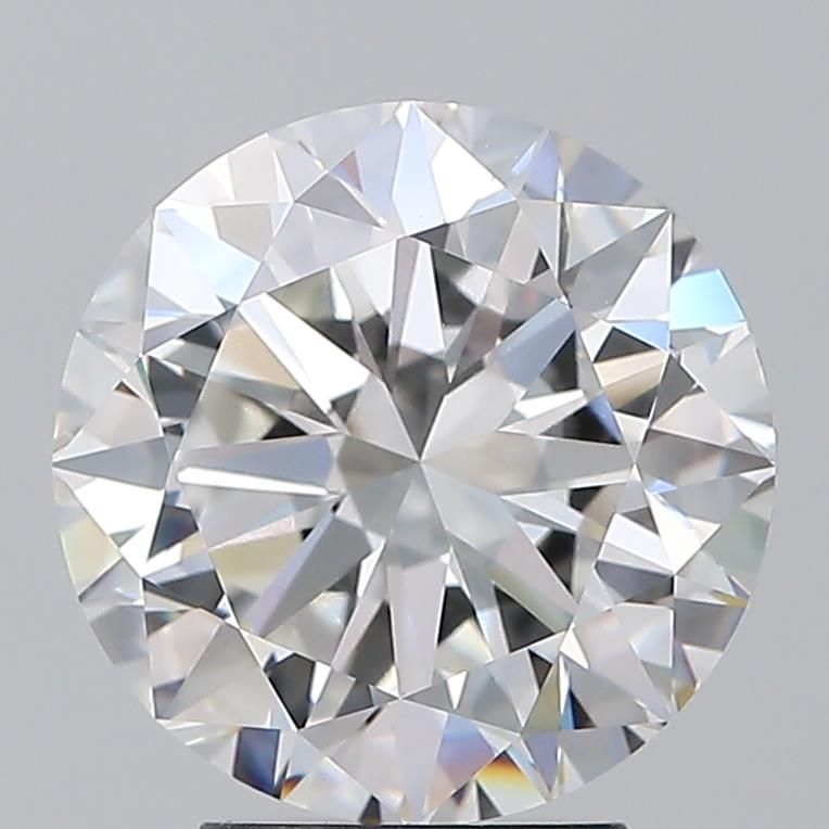4CT Round Cut Lab Grown Diamond F | VVS2 | IGI Certified