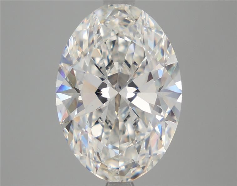 5.05CT Oval Cut Lab Grown Diamond F | VVS2 | IGI Certified