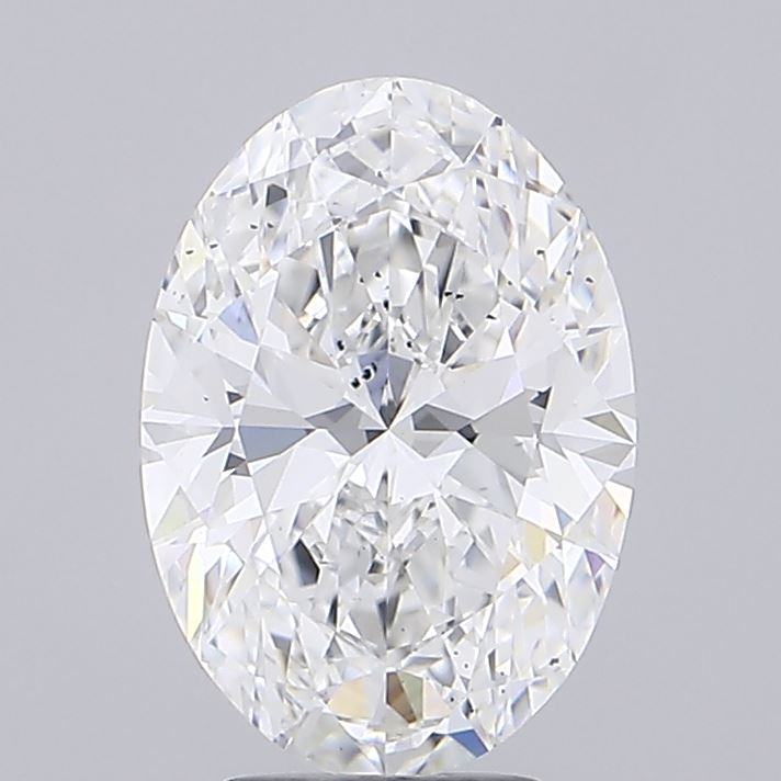 4.02CT Oval Cut Lab Grown Diamond E | SI1 | IGI Certified