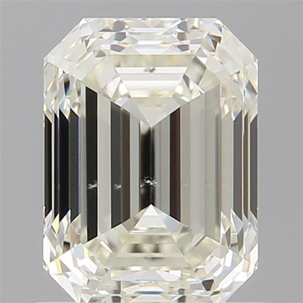 1.0 ct K Color SI1 Clarity Emerald Shape Natural Diamond