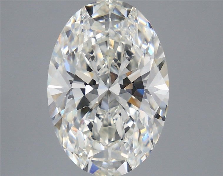 4.03CT Oval Cut Lab Grown Diamond G | VVS2 | IGI Certified