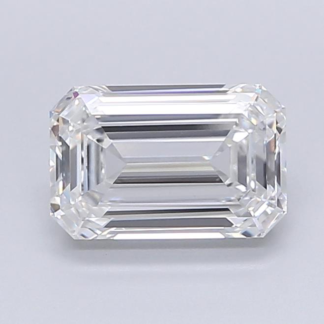 2.59CT Emerald Cut Lab Grown Diamond D | VVS2