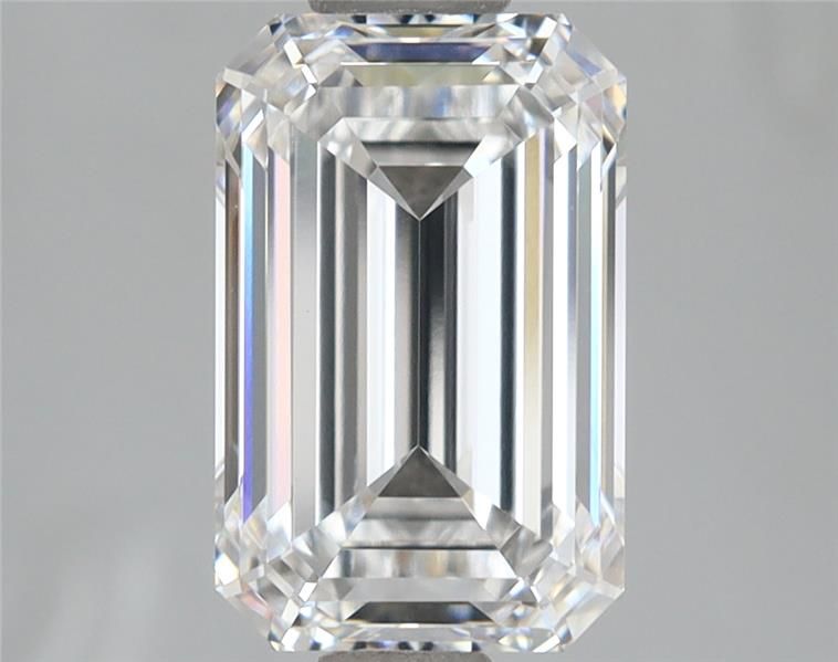 2.54CT Emerald Cut Lab Grown Diamond D | IF | IGI Certified