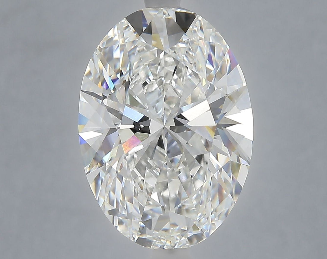 6.06CT Oval Cut Lab Grown Diamond F | VS1 | IGI Certified