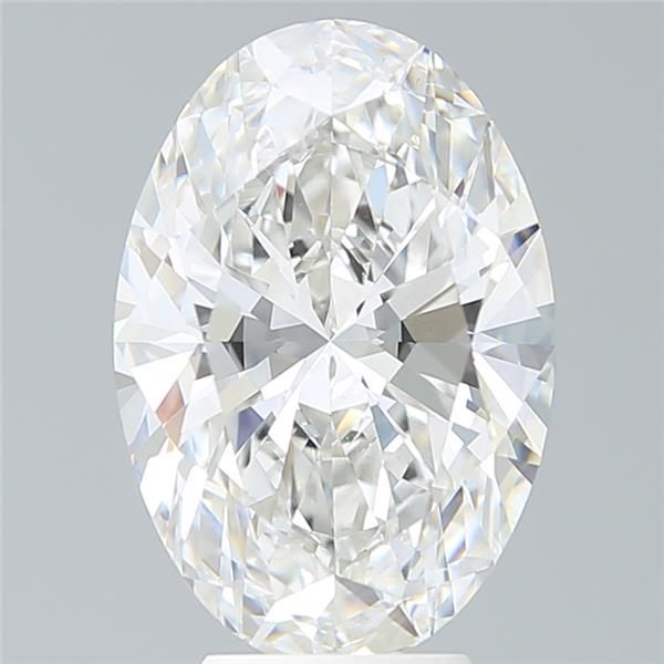 5.47CT Oval Cut Lab Grown Diamond G | VS1 | IGI Certified