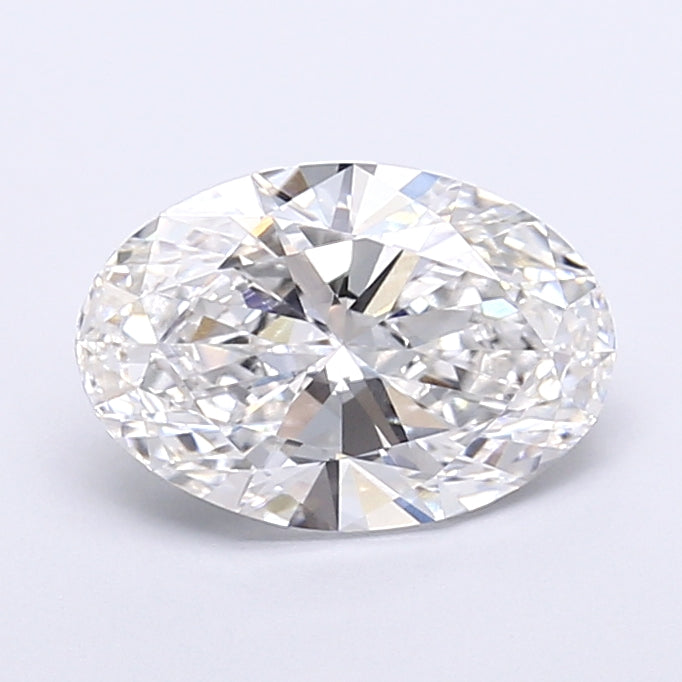 3.16CT Oval Cut Lab Grown Diamond E | VVS2 | IGI Certified
