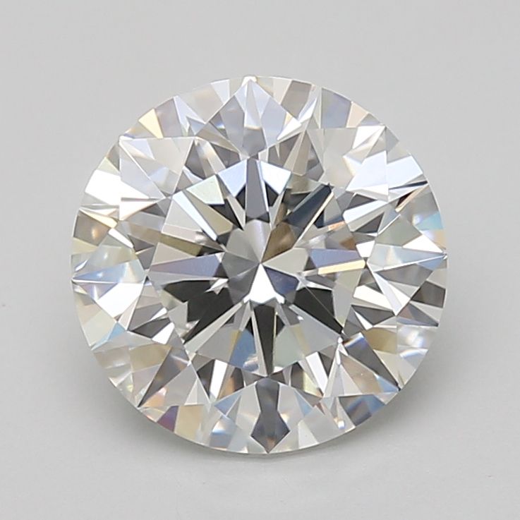 3.04CT Round Cut Lab Grown Diamond E | VVS1 | IGI Certified