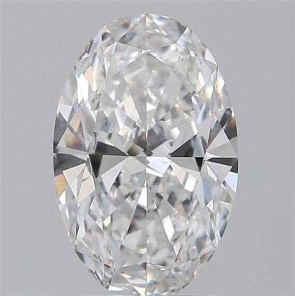 1.61CT Oval Cut Lab Grown Diamond D | VS1 | IGI Certified