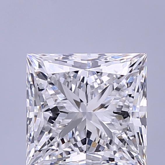 2.08CT Princess Cut Lab Grown Diamond D | VVS1 | IGI Certified