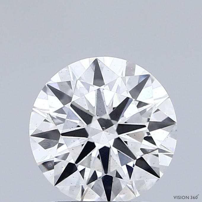 1.57CT Round Cut Lab Grown Diamond F | SI1 | IGI Certified