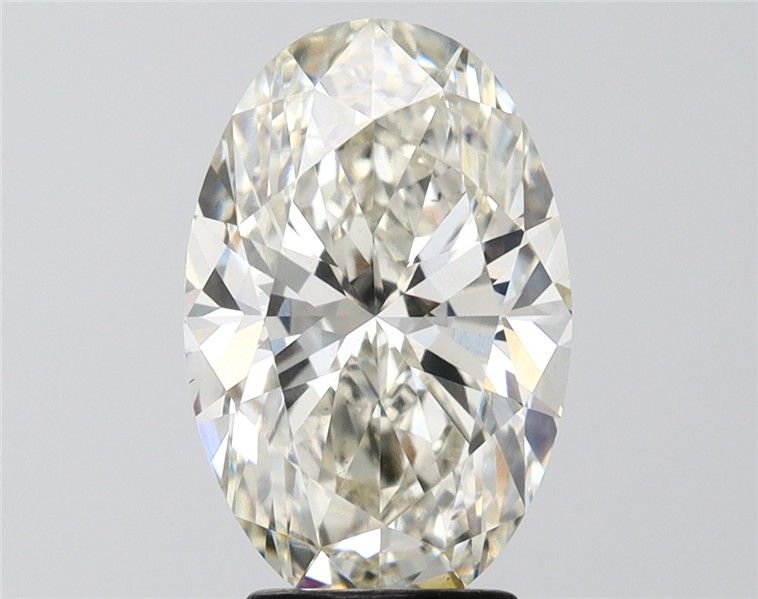 4.01CT Oval Cut Lab Grown Diamond H | VS1 | IGI Certified