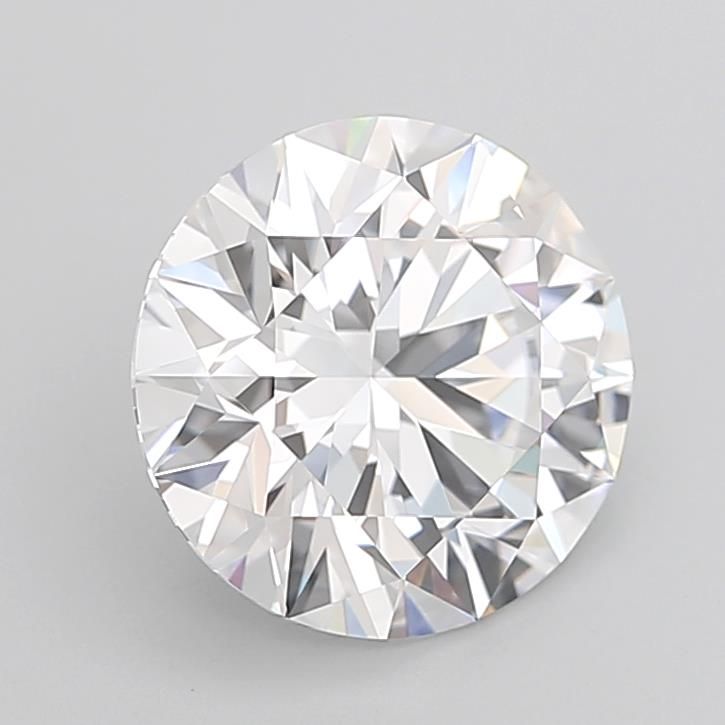 5.44CT Round Cut Lab Grown Diamond D | IF