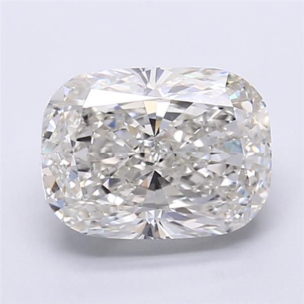4.03 ct G Color VVS2 Clarity Cushion Shape Lab Grown Diamond