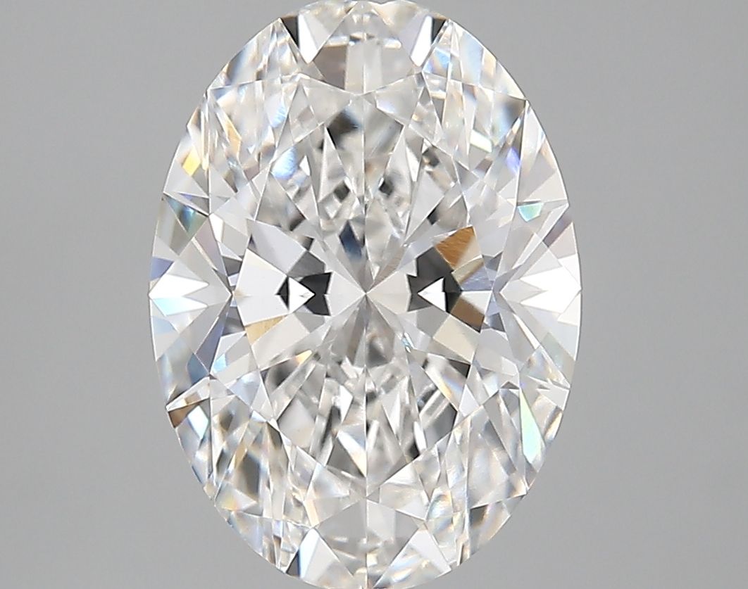 3.93CT Oval Cut Lab Grown Diamond E | VVS2 | IGI Certified