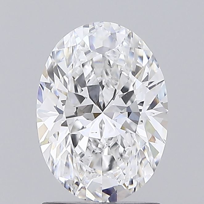 1.56CT Oval Cut Lab Grown Diamond D | VS2 | IGI Certified