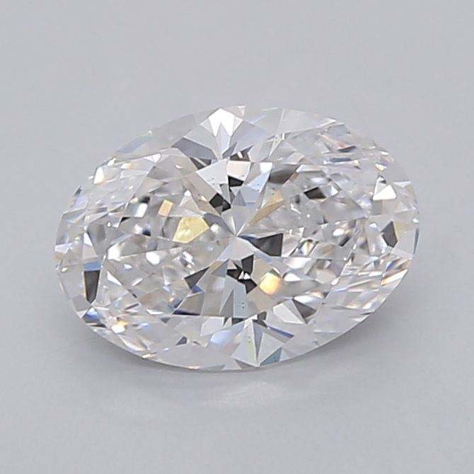 1.51CT Oval Cut Lab Grown Diamond E | VS2 | IGI Certified