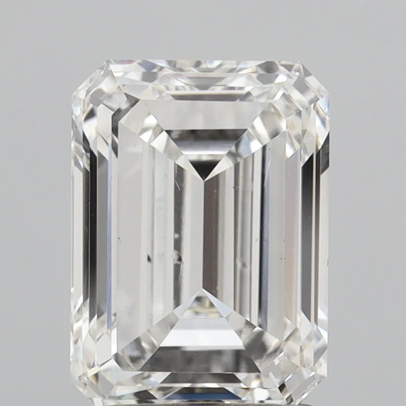 2CT Emerald Cut Lab Grown Diamond G | VVS2 | IGI Certified