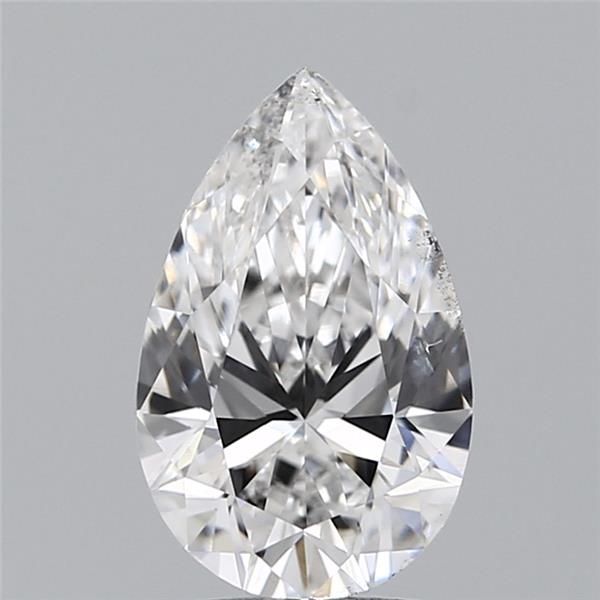 1.72CT Pear Cut Lab Grown Diamond F | SI1 | IGI Certified