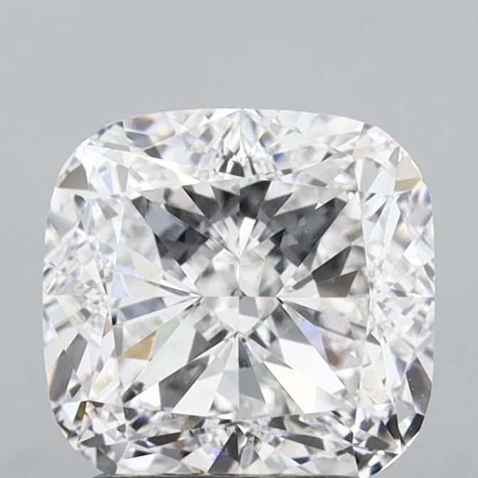 3.01CT Cushion Cut Lab Grown Diamond D | VVS1 | IGI Certified