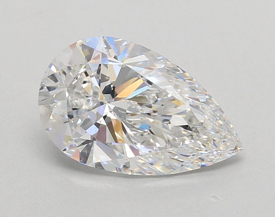 2.55CT Pear Cut Lab Grown Diamond E | VVS1 | IGI Certified