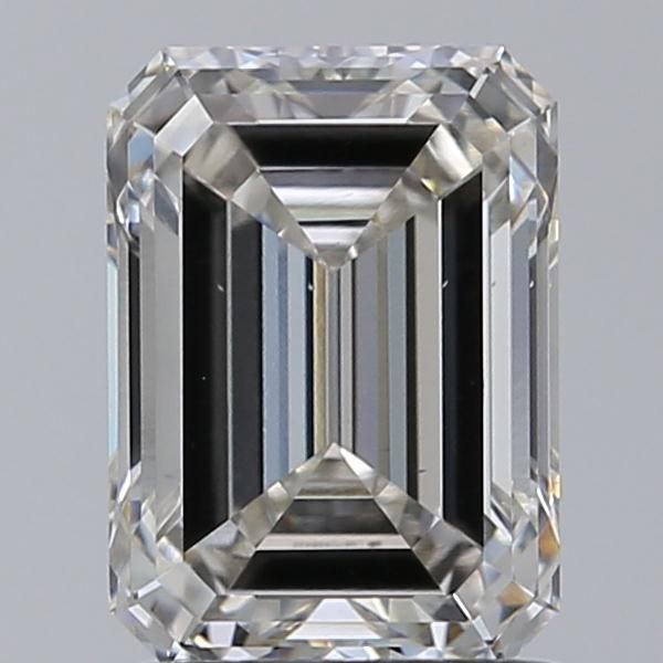 1.5CT Emerald Cut Lab Grown Diamond H | VS1