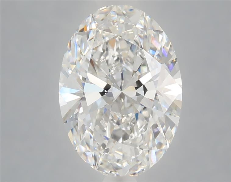 2.55CT Oval Cut Lab Grown Diamond E | VVS2 | IGI Certified