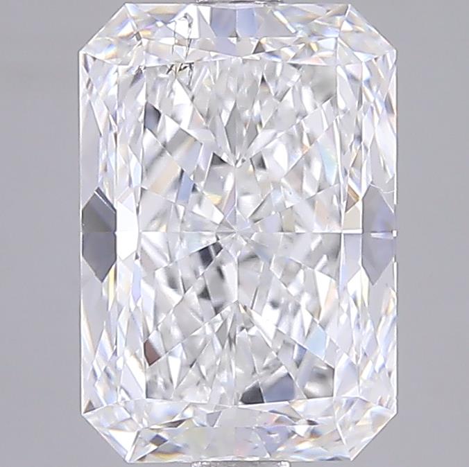 3.01CT Radiant Cut Lab Grown Diamond D | SI1 | IGI Certified
