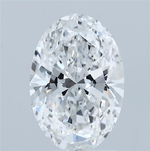 1.52CT Oval Cut Lab Grown Diamond D | VVS2 | IGI Certified