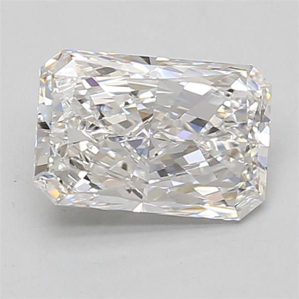 2CT Radiant Cut Lab Grown Diamond D | VVS2 | IGI Certified