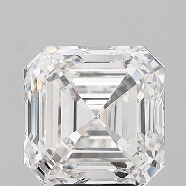 5.07CT Asscher Cut Lab Grown Diamond F | VS1 | IGI Certified