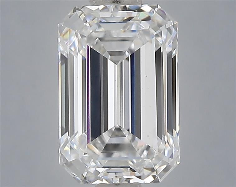 1.56CT Emerald Cut Lab Grown Diamond E | VS2