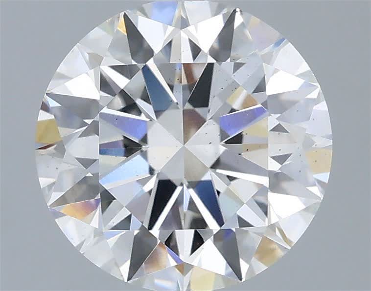 2CT Round Cut Lab Grown Diamond E | SI1 | IGI Certified