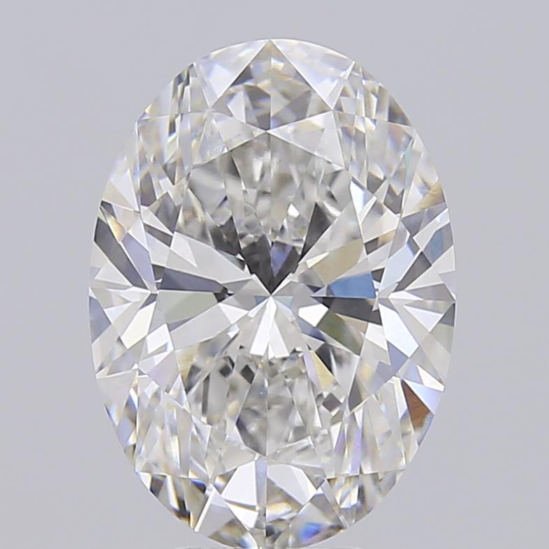 6.06CT Oval Cut Lab Grown Diamond G | VVS2 | IGI Certified