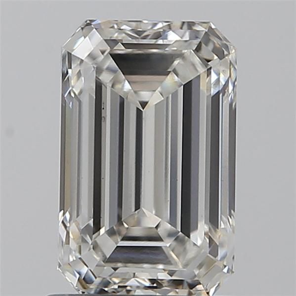 1.5CT Emerald Cut Lab Grown Diamond F | VS2 | IGI Certified