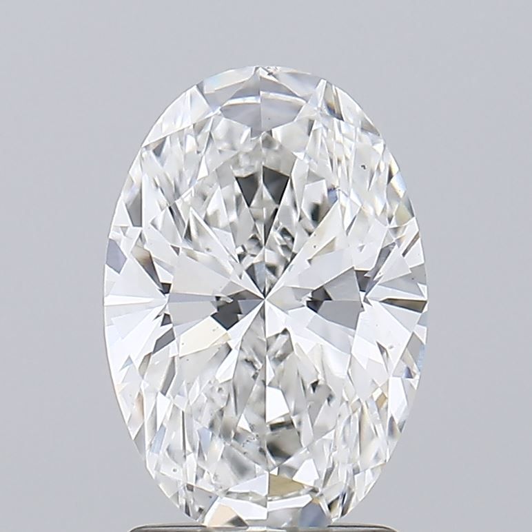 1.86CT Oval Cut Lab Grown Diamond E | VS2 | IGI Certified