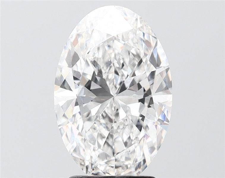 3CT Oval Cut Lab Grown Diamond E | VS1 | IGI Certified