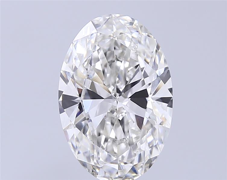 3.07CT Oval Cut Lab Grown Diamond G | VVS2 | IGI Certified