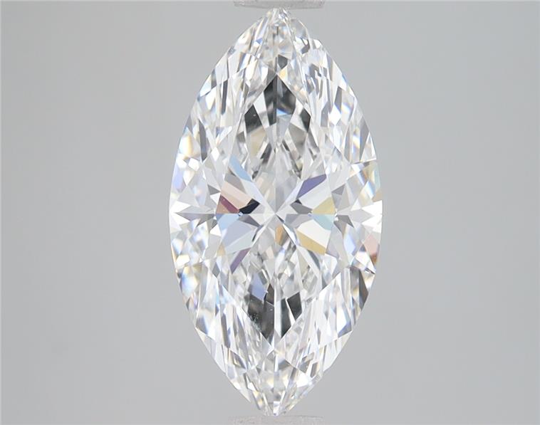 1.57CT Marquise Cut Lab Grown Diamond D | VVS2 | IGI Certified