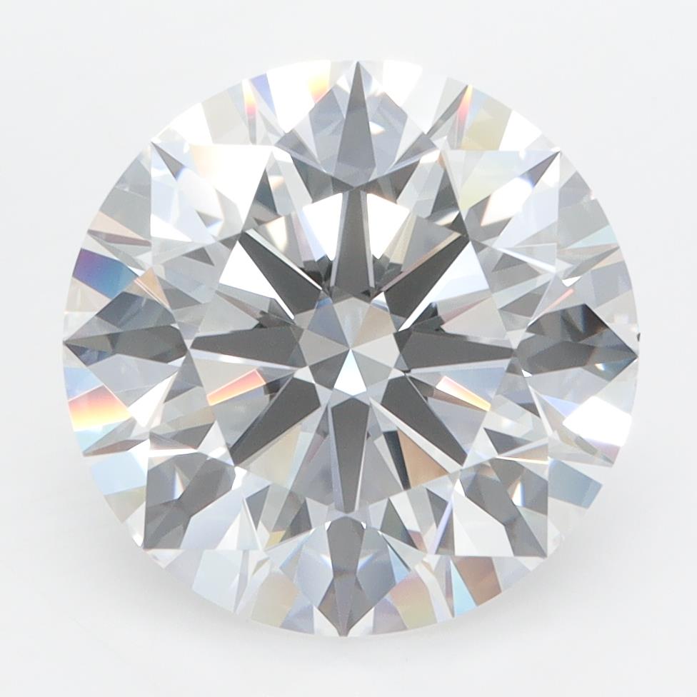 5.01CT Round Cut Lab Grown Diamond D | FL | GIA Certified