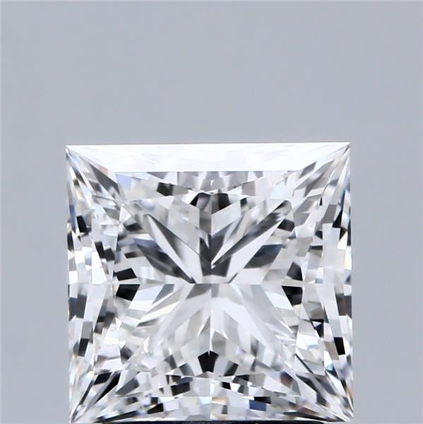 2.49CT Princess Cut Lab Grown Diamond D | VVS1 | IGI Certified