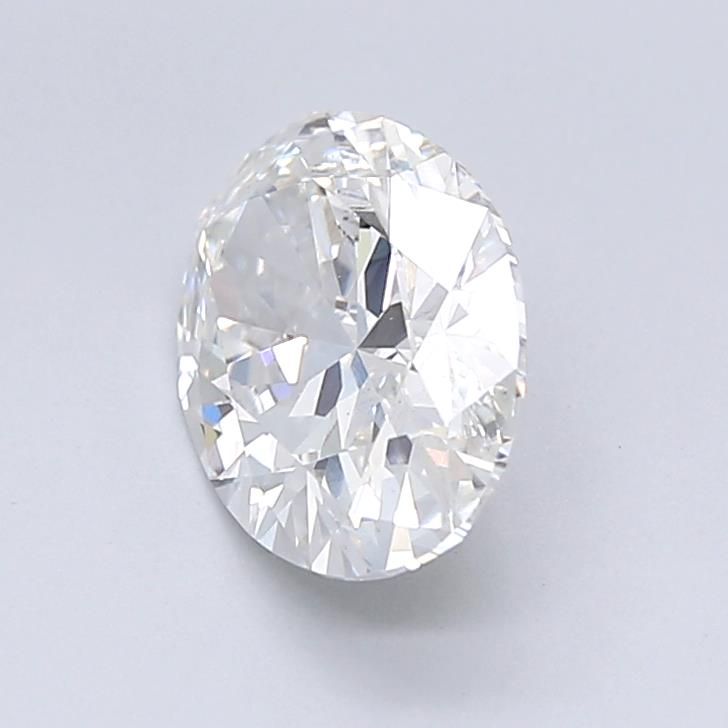 1.82CT Oval Cut Lab Grown Diamond F | VS1