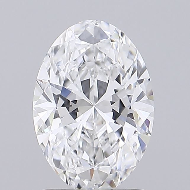 1.51CT Oval Cut Lab Grown Diamond F | VVS2 | IGI Certified