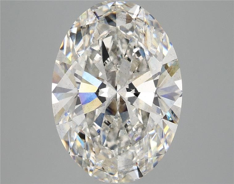 5.08CT Oval Cut Lab Grown Diamond F | SI1 | IGI Certified