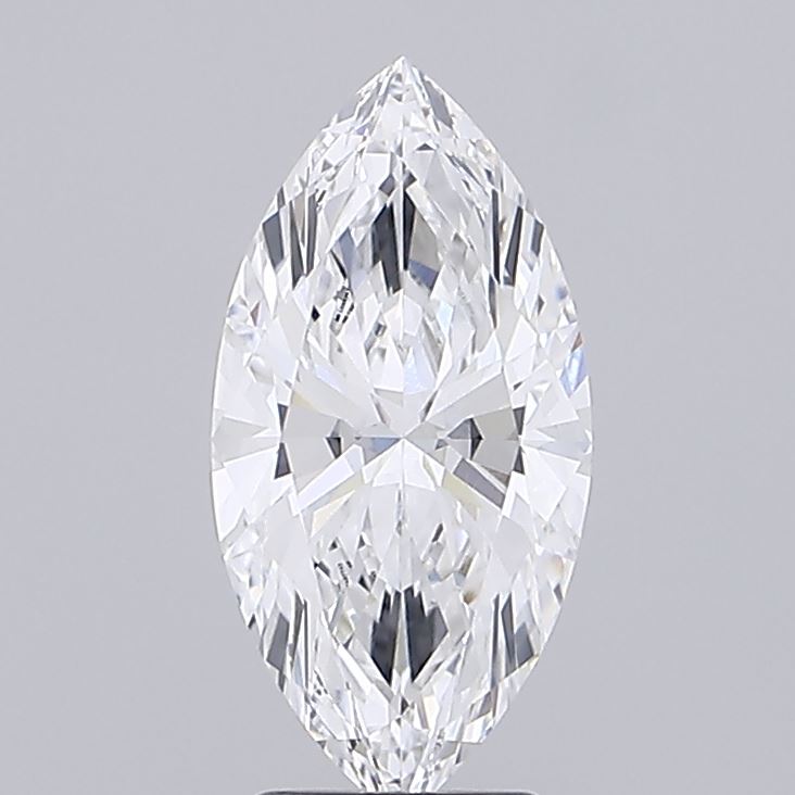 3.16CT Marquise Cut Lab Grown Diamond D | VS1 | IGI Certified