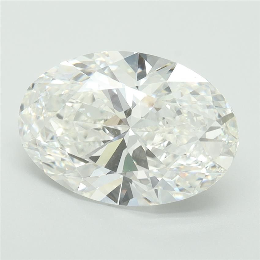 4.05CT Oval Cut Lab Grown Diamond G | VVS2 | IGI Certified