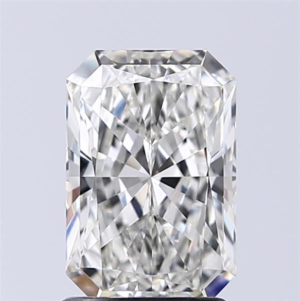 1.55CT Radiant Cut Lab Grown Diamond H | VS1 | IGI Certified